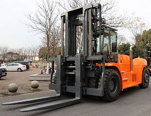 Дизельный вилочный погрузчик 26 тонн GROS LG260DT (завод LONKING, двигатель WEICHAI)